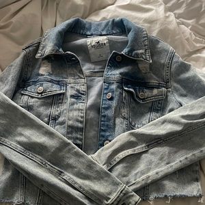 Hollister Cropped Jean Jacket